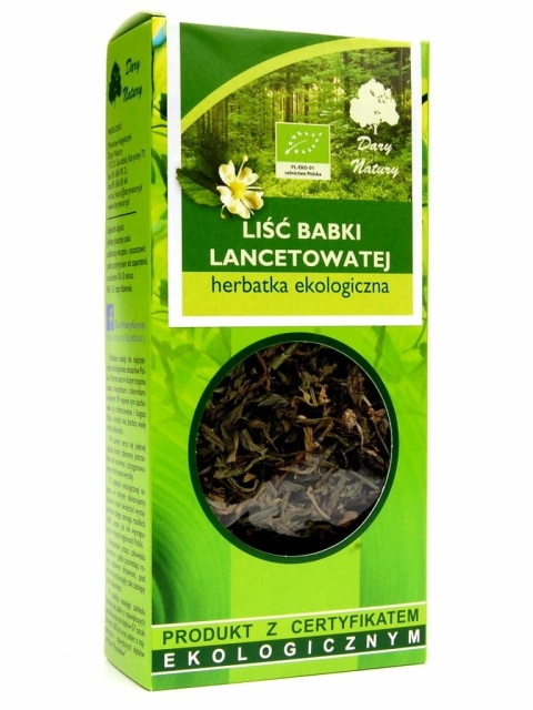 Babka Lancetowata Liść Eko 25g Dary Natury