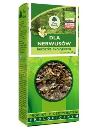 DLA NERWUSÓW HERBATA DARY NATURY 50g