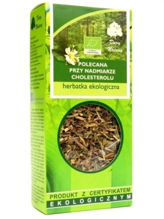 HERBATA POLECANA PRZY NADMIARZE CHOLESTEROLU 50g DARY NATURY