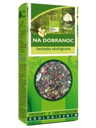 HERBATKA NA DOBRANOC EKO 50g DARY NATURY