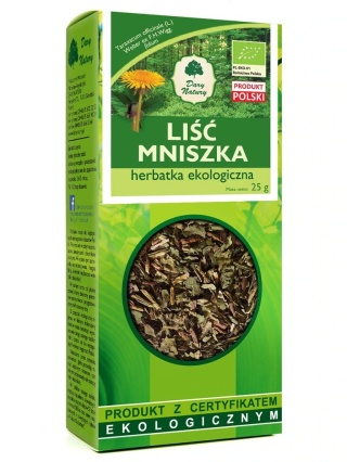 Mniszek Liść Eko 25g Dary Natury
