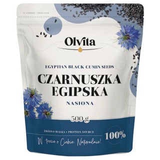 Nasiona Czarnuszki Egipskiej 500g Olvita