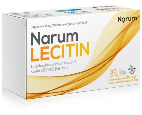NARUM LECITIN 200 mg 30 kaps