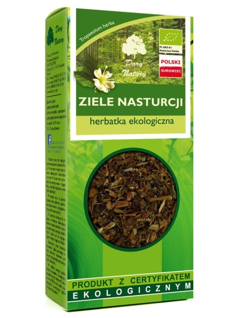 Nasturcja Ziele Eko 50g Dary Natury
