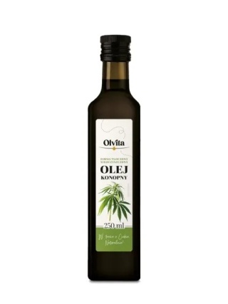 Olej Konopny Zimno Tłoczony 250ml Olvita