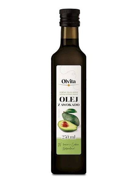 Olej z Awokado Zimno Tłoczony 250ml Olvita