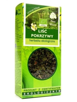 POKRZYWA LIŚĆ EKO 25 g DARY NATURY