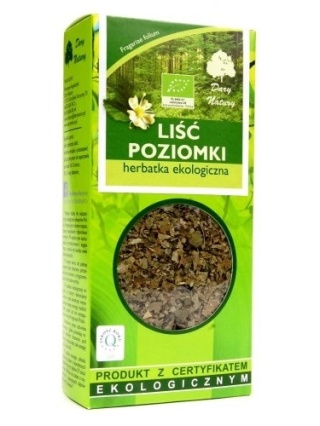 POZIOMKA LIŚĆ 25g DARY NATURY