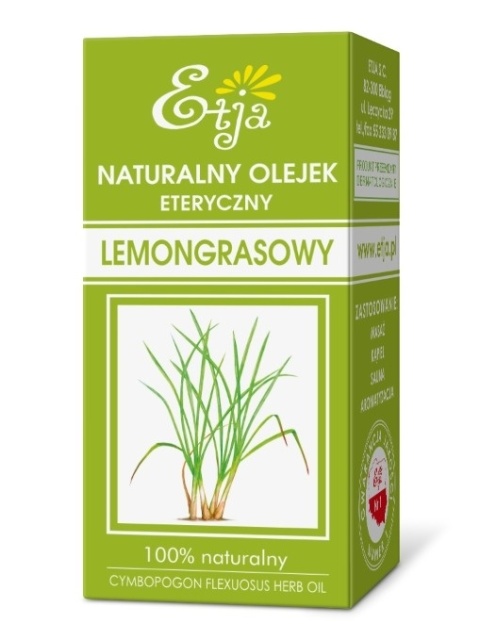 Olejek Eteryczny Trawa Cytrynowa 10 ml Etja