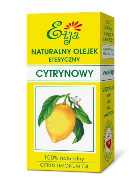 Olejek Eteryczny Cytrynowy 10ml Etja