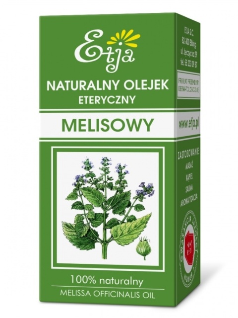 Olejek Eteryczny Melisowy 10 ml Etja