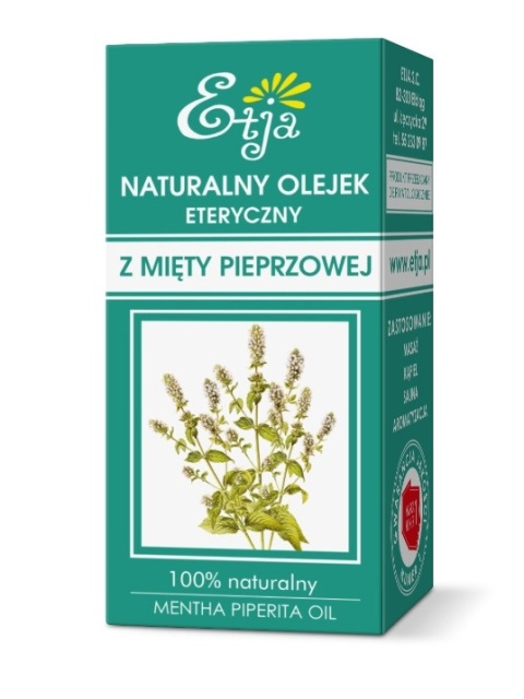 Olejek Eteryczny Z Mięty Pieprzowej 10ml Etja