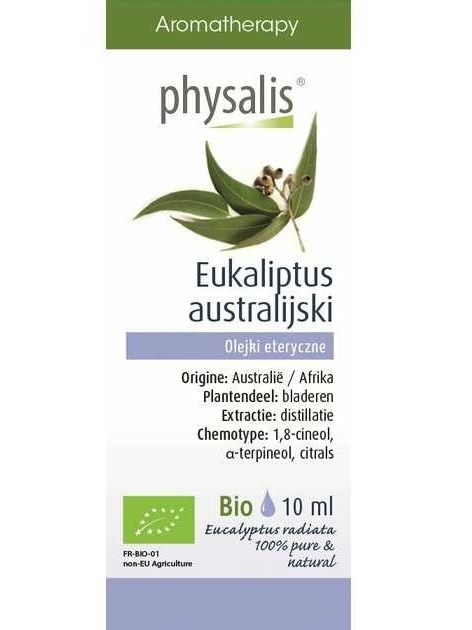 Olejek Eteryczny Eukaliprus Australijski 10 ml Physalis