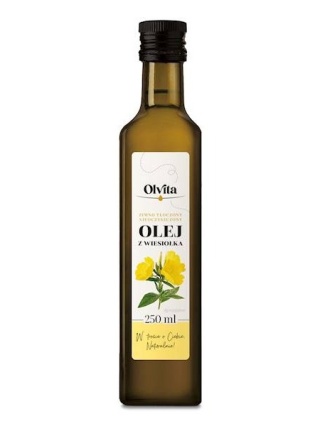 Olej z Wiesiołka Zimno Tłoczony 250ml Olvita