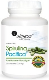 SPIRULINA PACYFICA 500 mg 180 kaps ALINESS