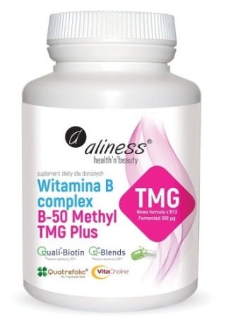 WITAMINA B50 METHYL TMG 100 kaps ALINESS