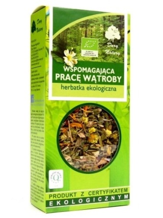 WSPOMAGAJACA PRACĘ WĄTROBY 50g DARY NATURY