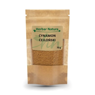 CYNAMON CEJLOŃSKI 70g HERBAR