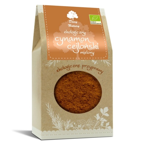CYNAMON CEJLOŃSKI MIELONY 200g DARY NATURY