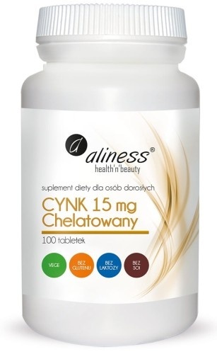 CYNK 15mg CHELATOWANY 100tabl ALINESS