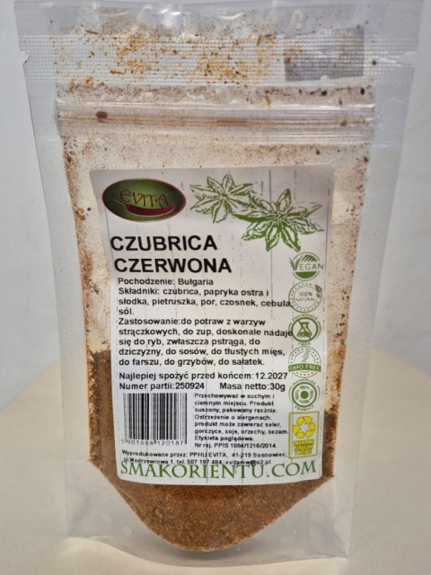 CZUBRICA CZERWONA 30g EVITA