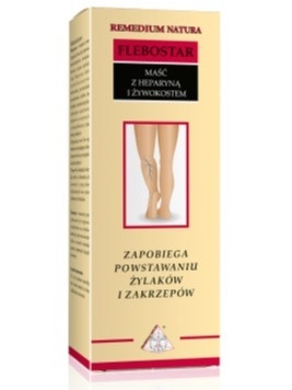 FLEBOSTAR MAŚĆ HEPARYNA I ŻYWOKOST 75ml REMEDIUM