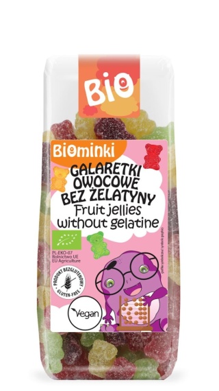GALARETKI OWOCOWE BEZ ŻELATYNY 100g BIO BIO PLANET
