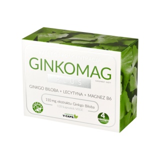 GINKOMAG PLUS 120 kaps XENICO
