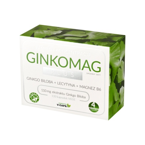 GINKOMAG PLUS 120 kaps XENICO