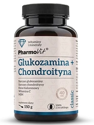 GLUKOZAMINA + CHONDROITYNA 150g PROSZEK PHARMOVIT