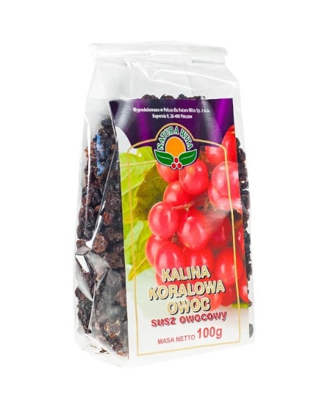 KALINA KORALOWA OWOC 100g NATURA WITA