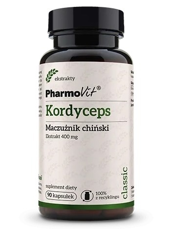 KORDYCEPS MACZUŻNIK CHIŃSKI 90KAPS PHARMOVIT