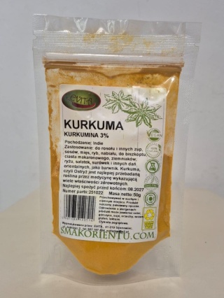 KURKUMA MIELONA 50g EVITA
