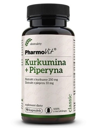KURKUMINA +PIPERYNA 90KAPS PHARMOVIT