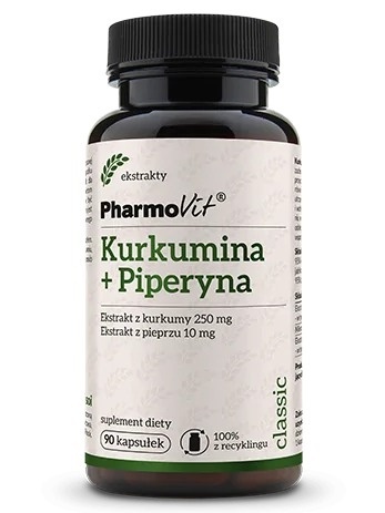 KURKUMINA +PIPERYNA 90KAPS PHARMOVIT