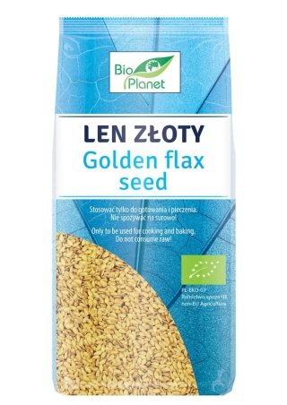 LEN ZŁOTY NASIONA BIO 400g BIO PLANET