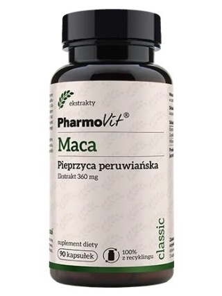 MACA EKSTRAKT 4:1 360mg PHARMOVIT