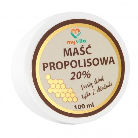 MAŚĆ PROPOLISOWA 20% 100ml MY VITA