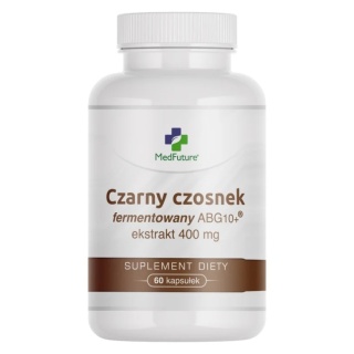 MEDFUTURE CZARNY CZOSNEK 400mg 60kap