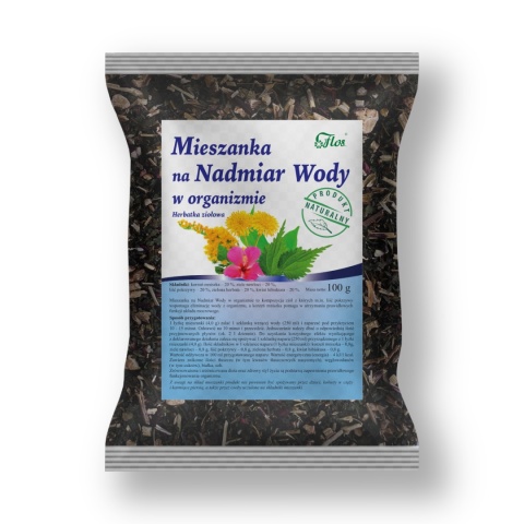 MIESZANKA NA NADMIAR WODY W ORGANIŹMIE 100 g FLOS