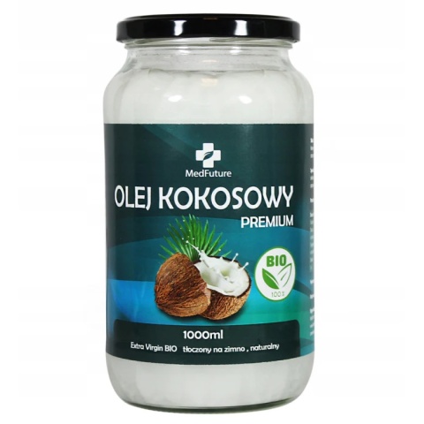 OLEJ KOKOSOWY BIO 1L MEDFUTURE