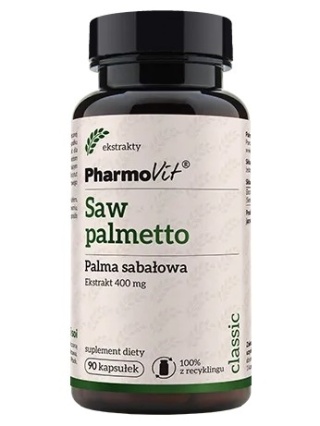 PALMA SABAŁOWA EKSTRAKT 400mg 90kaps PHARMOVIT