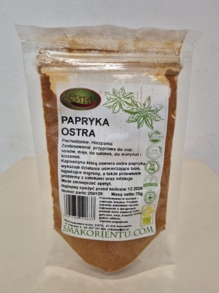 PAPRYKA OSTRA 70g EVITA