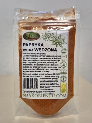 PAPRYKA OSTRA WĘDZONA 60g Evita