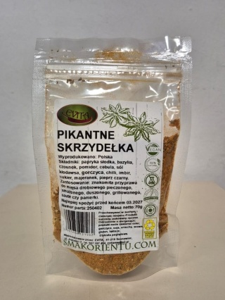 PIKANTNE SKRZYDEŁKA 70g EVITA