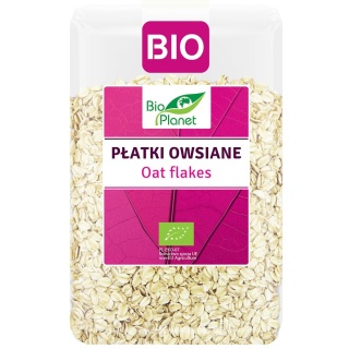 PŁATKI OWSIANE BIO 1kg BIO PLANET
