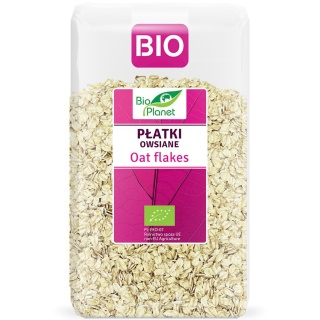 PŁATKI OWSIANE BIO 600g BIO PLANET