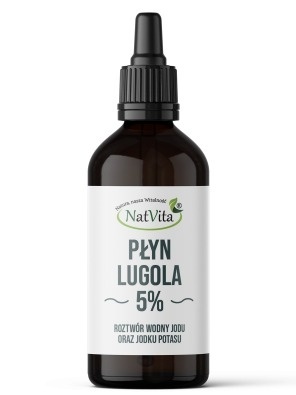 PŁYN LUGOLA 5% 100ml NATVITA
