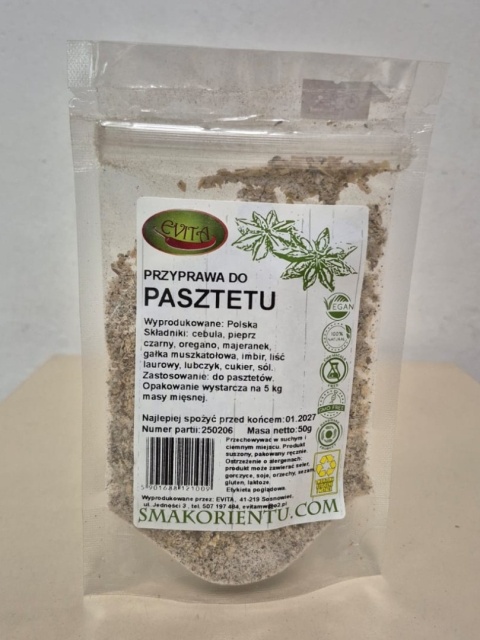 PRZYPRAWA DO PASZTETU 50g EVITA