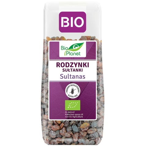 RODZYNKI SUŁTANKI BIO 200g BIO PLANET